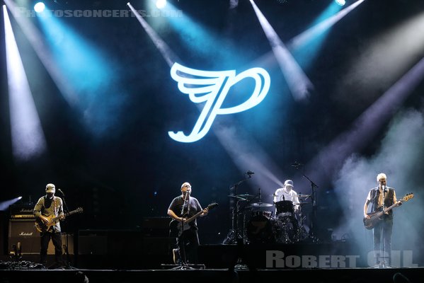 PIXIES - 2024-08-25 - SAINT CLOUD - Domaine National - Scene de la Cascade - Joey Santiago - David Lovering - Charles Michael Kittridge Thompson - Emma Richardson